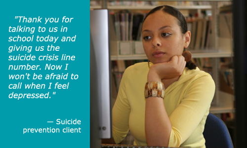 Suicide Prevention Client
